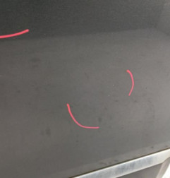 Porte arriere droit CITROEN C3 PICASSO Photo n°3