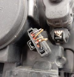 Optique avant principal gauche (feux)(phare) RENAULT LAGUNA 2 Photo n°3