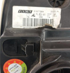 Optique avant principal gauche (feux)(phare) FIAT BRAVO 2 Photo n°5