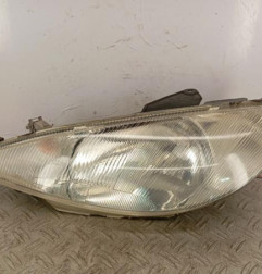 Optique avant principal gauche (feux)(phare) PEUGEOT 206 Photo n°1