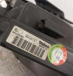 Optique avant principal gauche (feux)(phare) PEUGEOT 206 Photo n°5