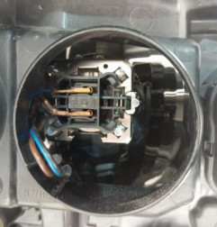 Optique avant principal gauche (feux)(phare) RENAULT CLIO 3 Photo n°5