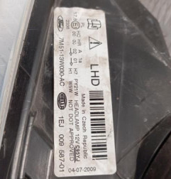 Optique avant principal gauche (feux)(phare) FORD C-MAX 1 Photo n°5