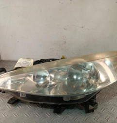 Optique avant principal gauche (feux)(phare) PEUGEOT 207 Photo n°1