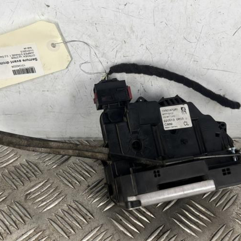 Serrure avant droit CITROEN JUMPER 3 Serrure avant droit CITROEN JUMPER 3
