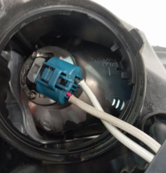 Optique avant principal gauche (feux)(phare) MITSUBISHI ASX 1 Photo n°4