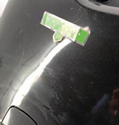 Pare choc arriere RENAULT CLIO 3 Photo n°7