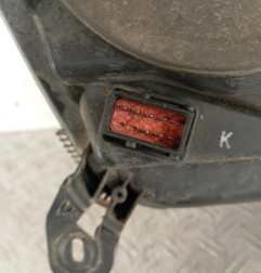 Optique avant principal gauche (feux)(phare) OPEL ASTRA H Photo n°5