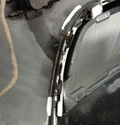 Pare choc arriere PEUGEOT 407 Photo n°10