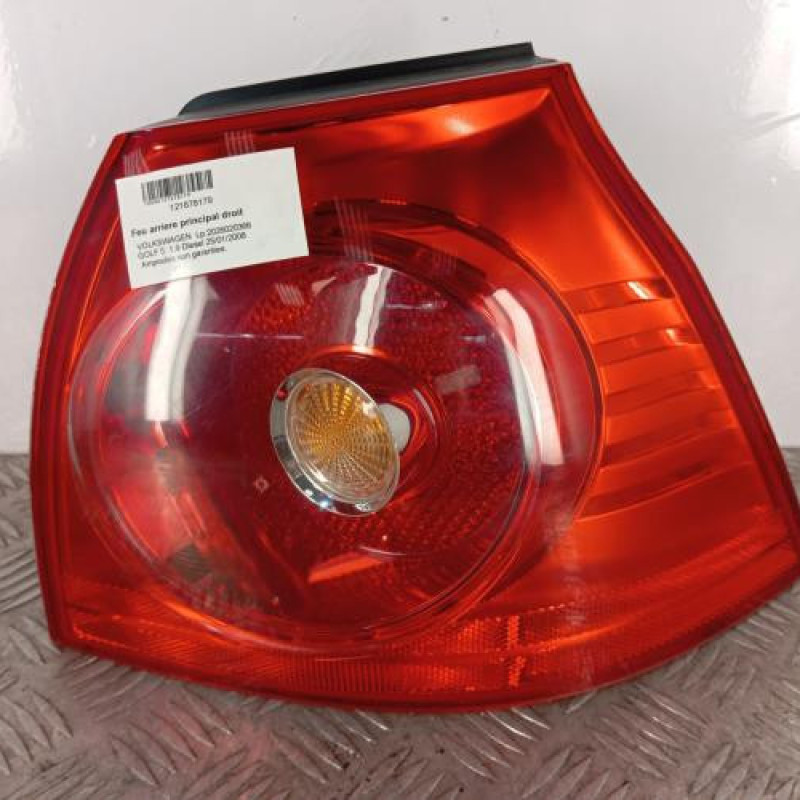 Feu arriere principal droit (feux) VOLKSWAGEN GOLF 5