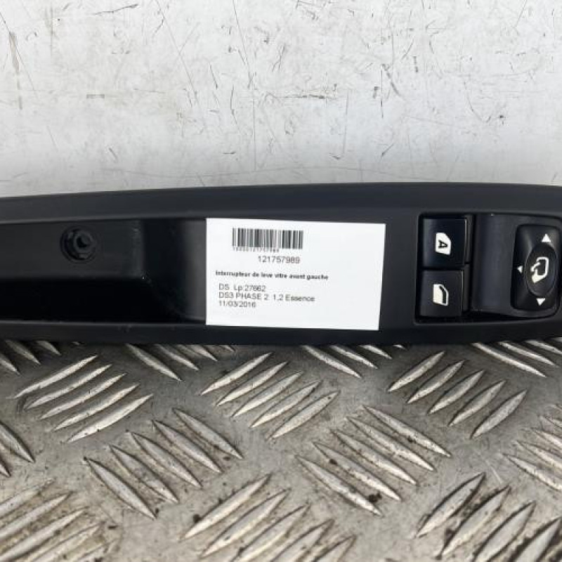 Interrupteur de leve vitre avant gauche DS DS3