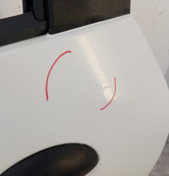 Porte avant gauche PEUGEOT 206 Photo n°4