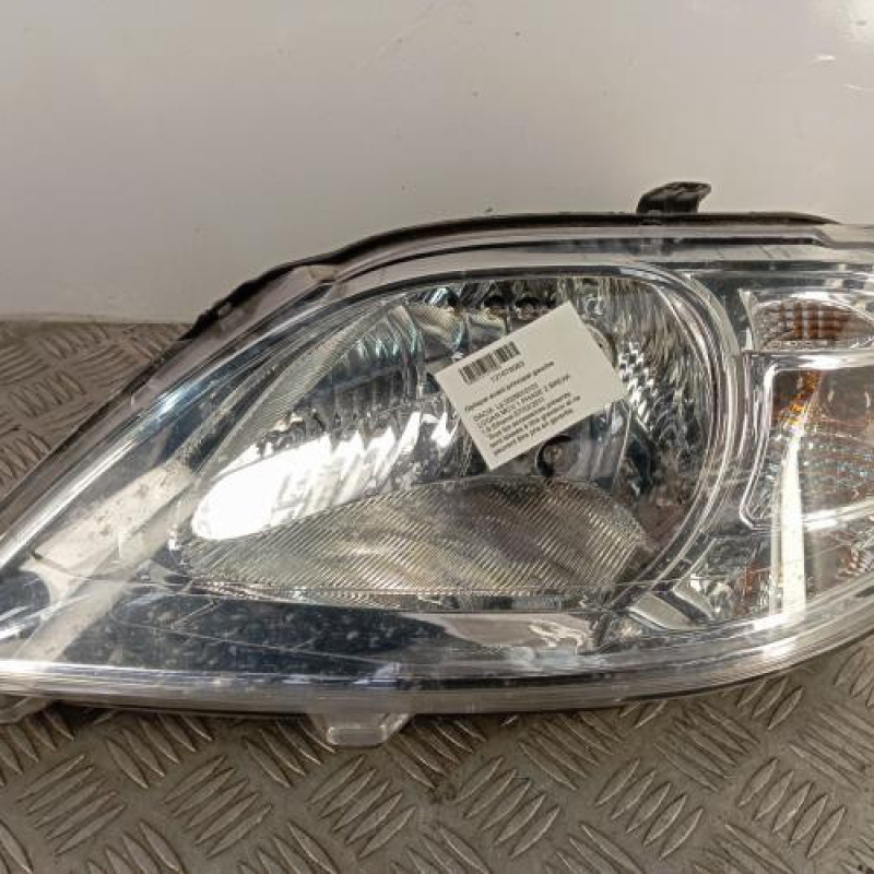 Optique avant principal gauche (feux)(phare) DACIA LOGAN MCV 1