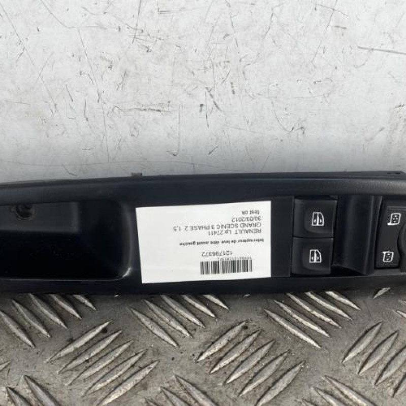 Interrupteur de leve vitre avant gauche RENAULT GRAND SCENIC 3