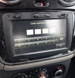 Afficheur DACIA LODGY Photo n°1