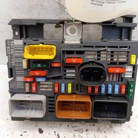 Boitier servitude moteur (BSM) PEUGEOT 407 Photo n°1