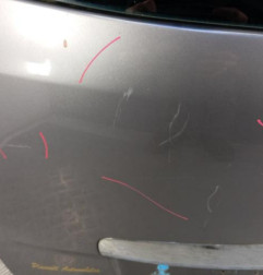 Malle/Hayon arriere RENAULT GRAND SCENIC 3