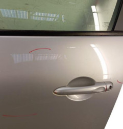 Porte avant gauche RENAULT CLIO 4 Photo n°3