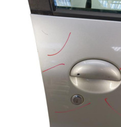 Porte avant droit PEUGEOT 206