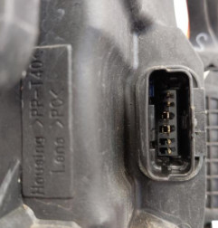 Optique avant principal gauche (feux)(phare) RENAULT MODUS Photo n°3