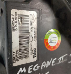 Optique avant principal gauche (feux)(phare) RENAULT MEGANE 2 Photo n°3