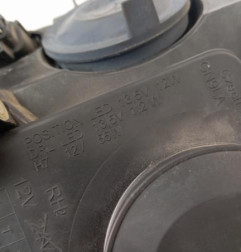 Optique avant principal droit (feux)(phare) FORD FIESTA 7 Photo n°7