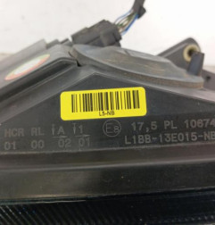 Optique avant principal gauche (feux)(phare) FORD FIESTA 7 Photo n°7