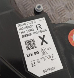 Optique avant principal droit (feux)(phare) RENAULT KANGOO 3 Photo n°4