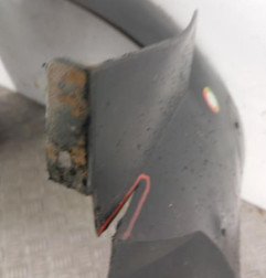 Pare boue avant droit CITROEN BERLINGO 1 Photo n°4