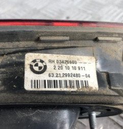 Feu arriere secondaire droit (feux) BMW X1 E84 Photo n°5