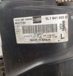 Optique avant principal gauche (feux)(phare) SEAT CORDOBA 2 Photo n°6