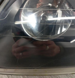 Optique avant principal gauche (feux)(phare) RENAULT CLIO 2