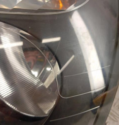 Optique avant principal gauche (feux)(phare) RENAULT CLIO 2 Photo n°3