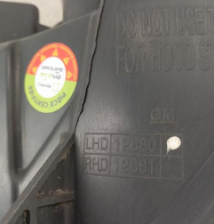 Optique avant principal gauche (feux)(phare) CHEVROLET SPARK Photo n°5