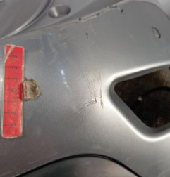 Pare choc arriere CITROEN C4 GRAND PICASSO 2 Photo n°5