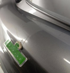 Pare choc arriere RENAULT MEGANE 3 Photo n°6