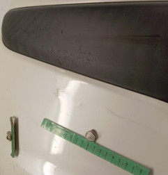 Pare choc arriere NISSAN PIXO Photo n°3