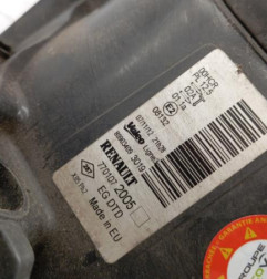 Optique avant principal droit (feux)(phare) RENAULT CLIO 3 Photo n°6