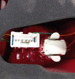 Feu arriere principal gauche (feux) PEUGEOT 407 Photo n°5