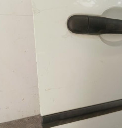 Porte avant droit RENAULT CLIO 3 Photo n°4