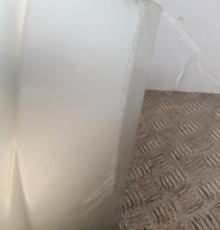 Pare choc arriere FORD FIESTA 5 Photo n°4