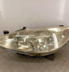 Optique avant principal gauche (feux)(phare) PEUGEOT 307 Photo n°1