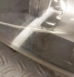 Optique avant principal gauche (feux)(phare) OPEL CORSA D Photo n°3