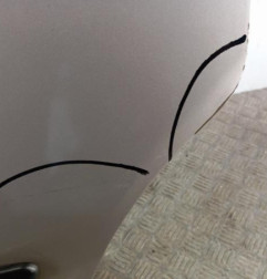 Porte laterale gauche CITROEN NEMO Photo n°3