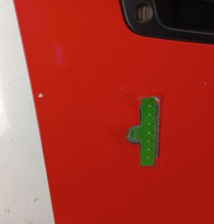 Porte avant droit CHEVROLET SPARK Photo n°4