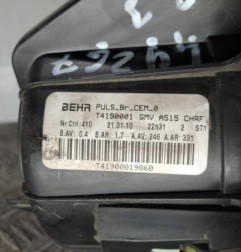 Ventilateur chauffage CITROEN C3 2 Photo n°4