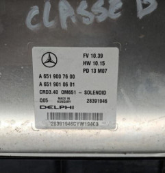 Calculateur moteur MERCEDES CLASSE B 246 Photo n°3