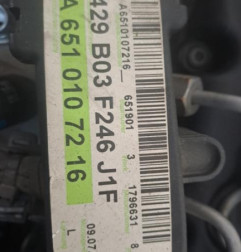 Moteur MERCEDES CLASSE B 246 Photo n°5