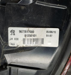 Feu arriere principal gauche (feux) PEUGEOT 308 2 Photo n°5