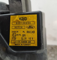 Optique avant principal droit (feux)(phare) FORD TRANSIT CONNECT 1 Photo n°4